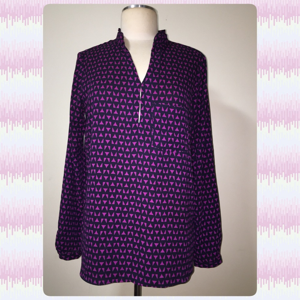 💕💕Lumiez Long Sleeve Blouse NWT Sz Medium 💕💕